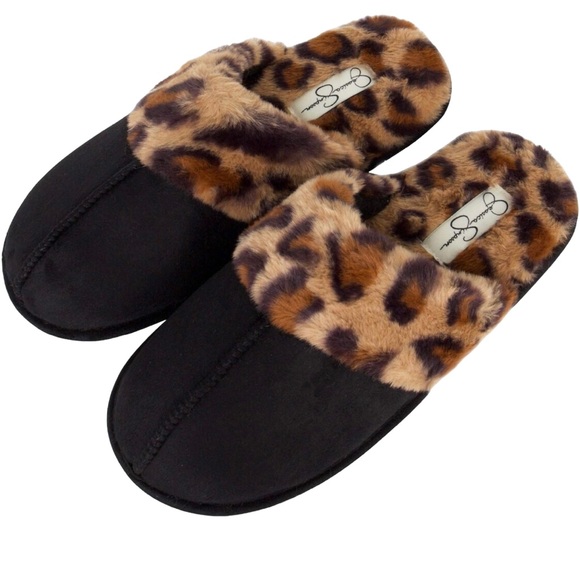 Jessica Simpson Women's Comfy Faux Fur House Slipper Sz S - Picture 8 of 9